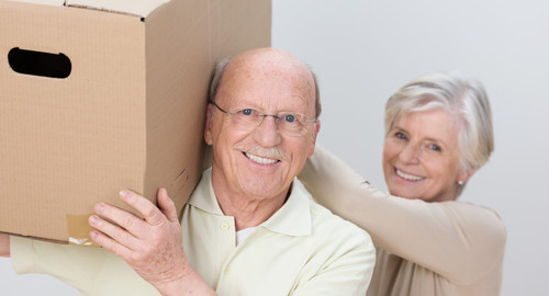moving aging parents and selling the house