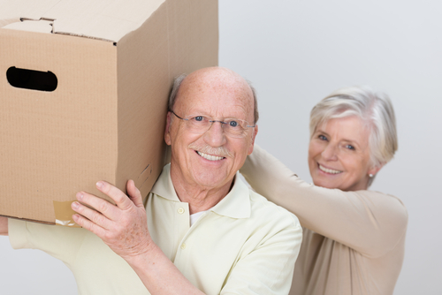 moving aging parents and selling the house